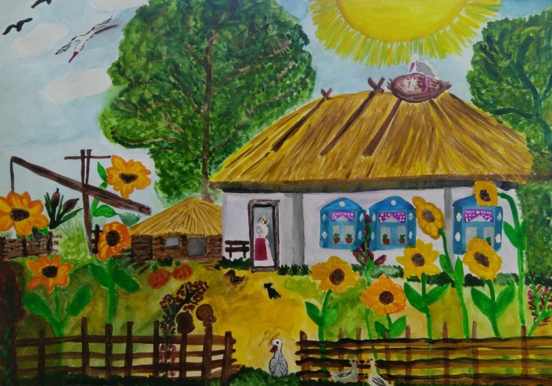 Рисунок на тему Кубань