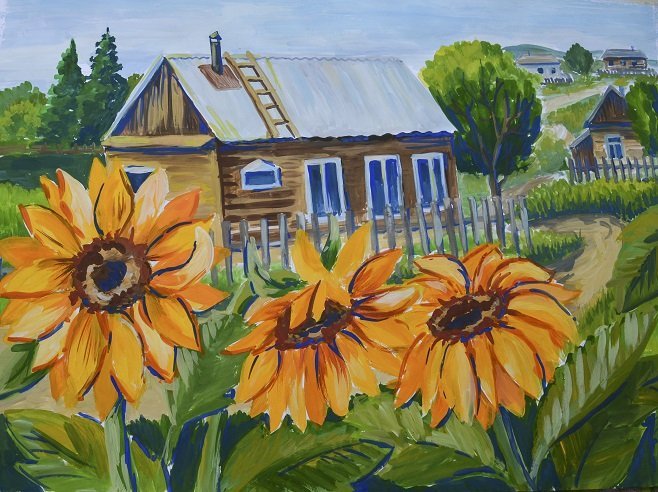 Рисунок моя Кубань