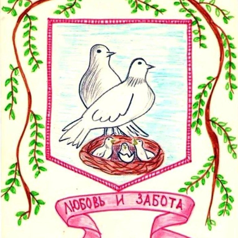 Герб семьи рисунок