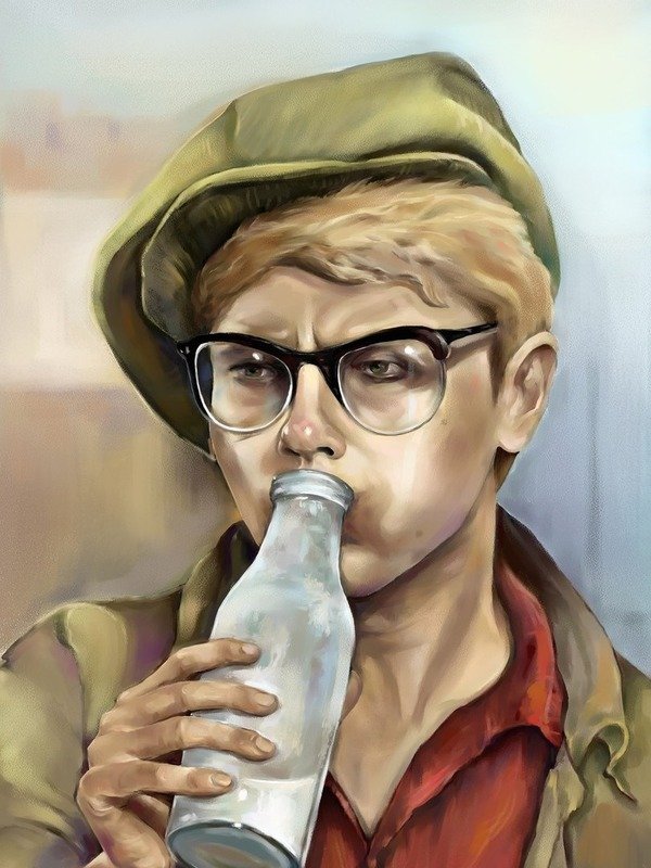 Александр Демьяненко Шурик шарж
