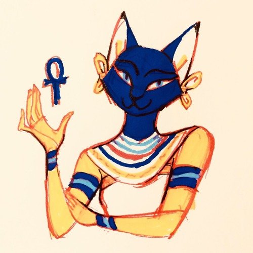 Bastet богиня Египта арт