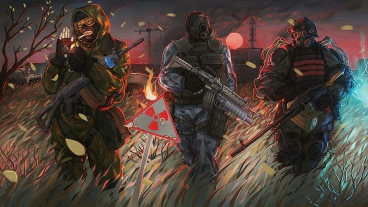 Stalker наемники арт