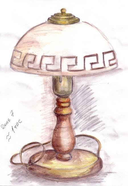 Лампа настольная