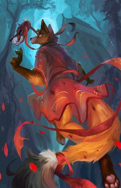 Furry Кицунэ