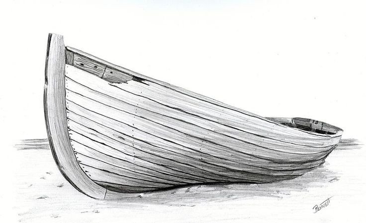 Эскиз лодки