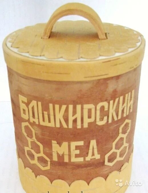Башкирский мед надпись