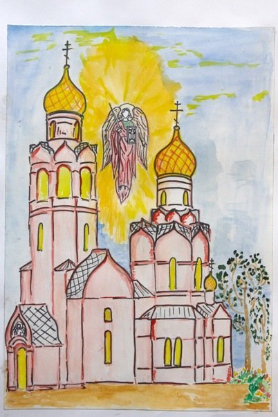 Рисунок на тему крещение Руси