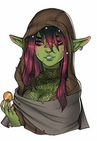 Goblin Fantasy Art female