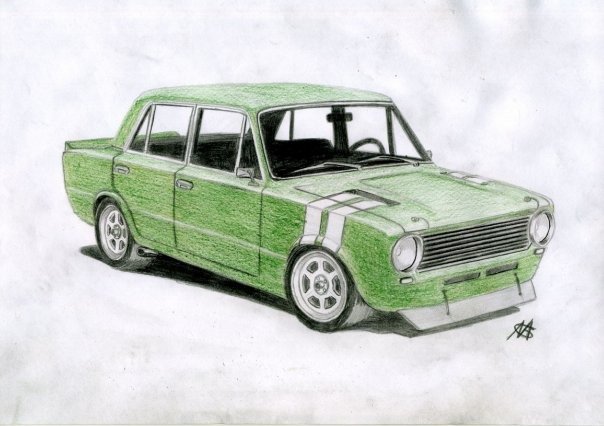 Жигули для рисования