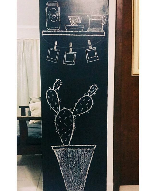 Рисунки мелом