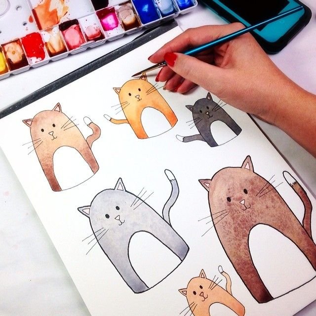 Идеи для рисунков легкие