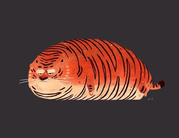 Пухленький тигр