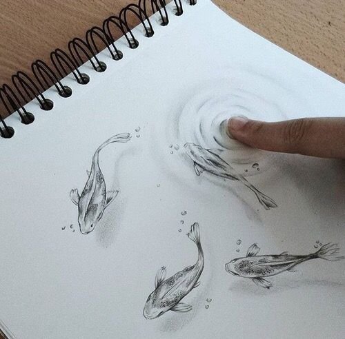 3d рисунки карандашом