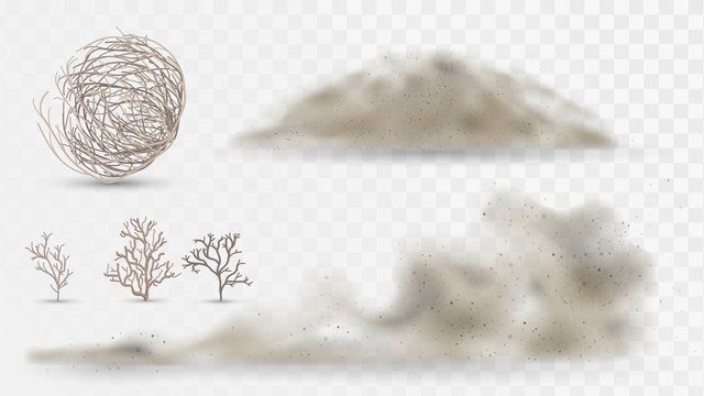 Перекати поле вектор