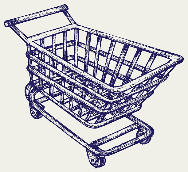 Тележка с продуктами