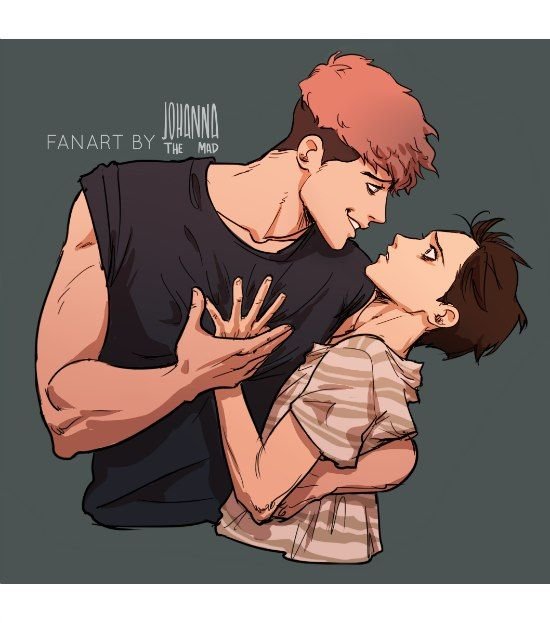 Killing Stalking Ян сонбэ поцелуй