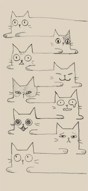 Идеи для рисунков котов