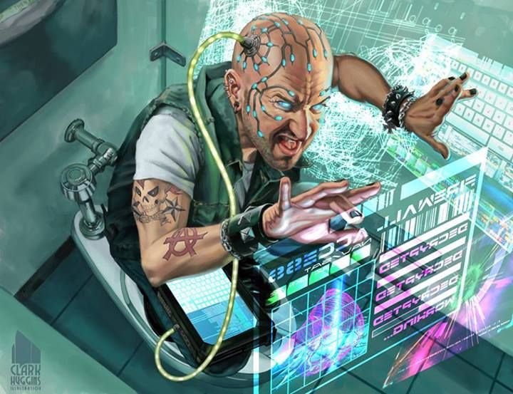 Cyberpunk Нетраннер