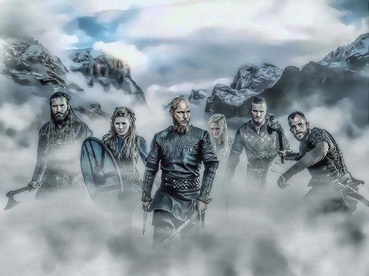 Арт сериал викинги
