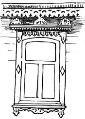 Наличник рисунок