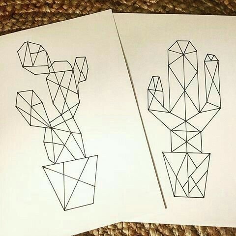 Рисунок из геометрических фигур