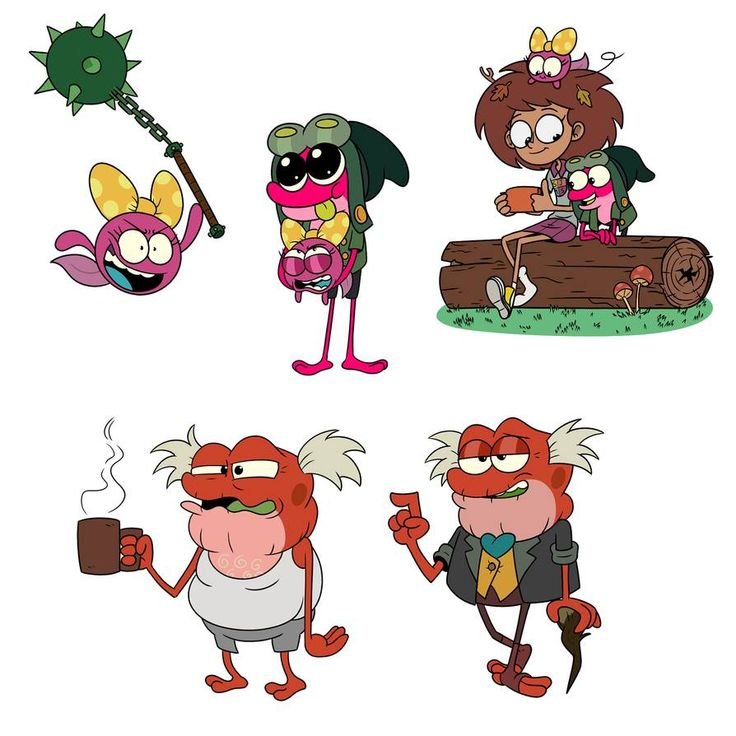 Amphibia персонажи