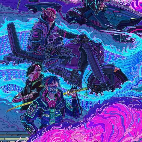 Морган Блэкхенд Cyberpunk