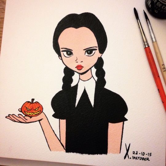 Кукла Уэнздей Аддамс