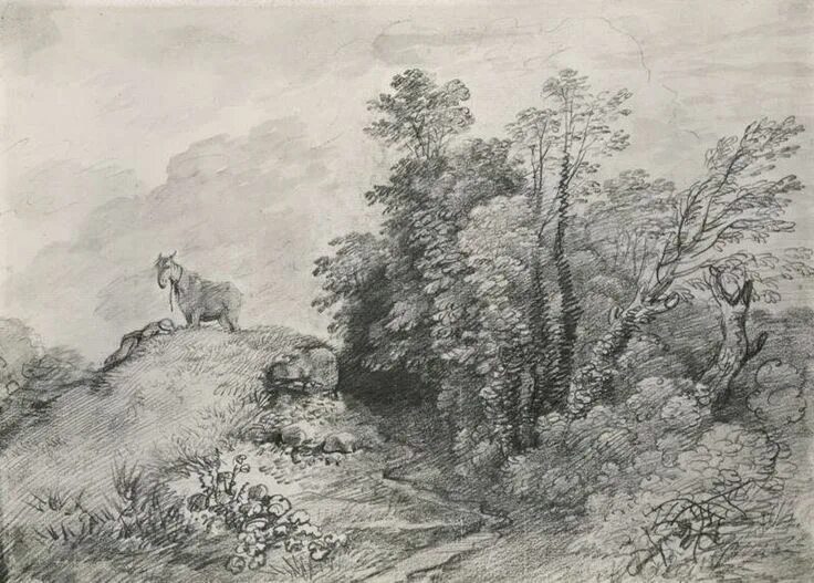 Томас Гейнсборо Корнардский лес 1748