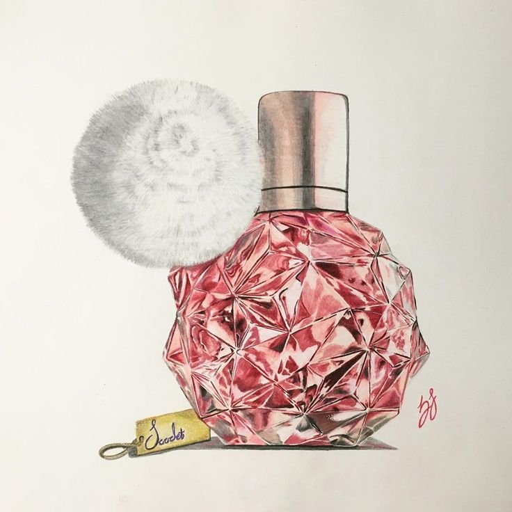Духи рисунок