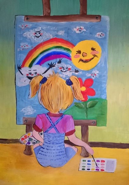 Интересные детские рисунки