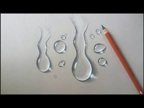 Рисование капельками