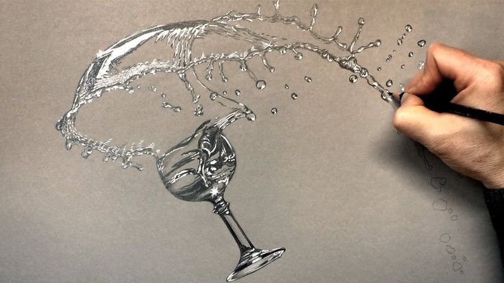Рисование на воде
