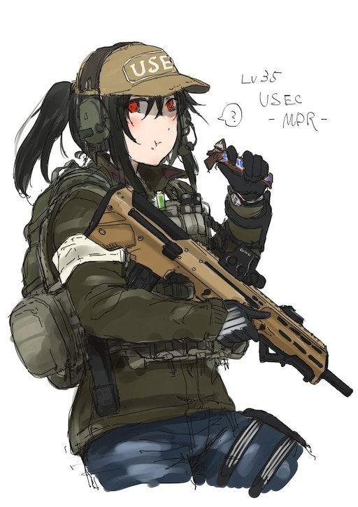 Escape from Tarkov anime Art