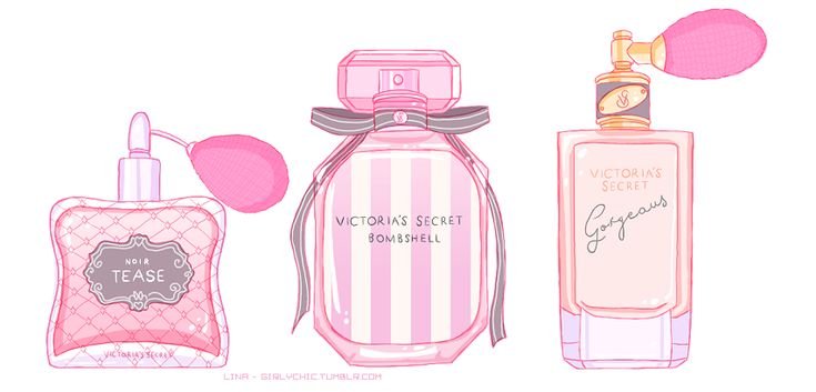 Victoria Secret духи розовые