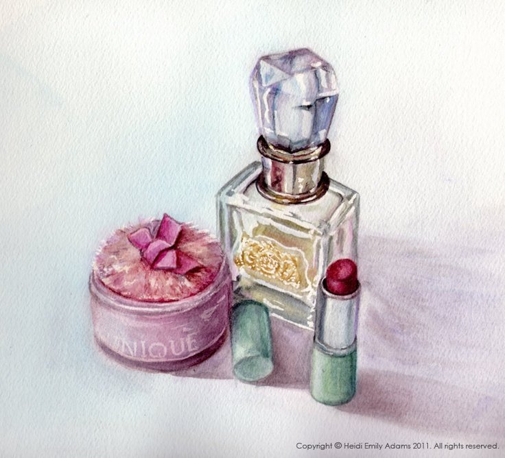 Косметика рисунок