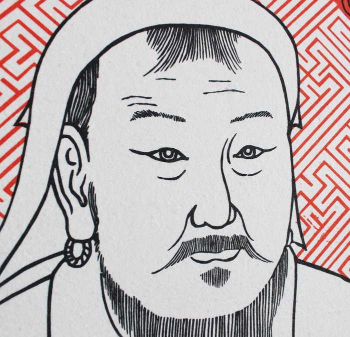 Монгол рисунок