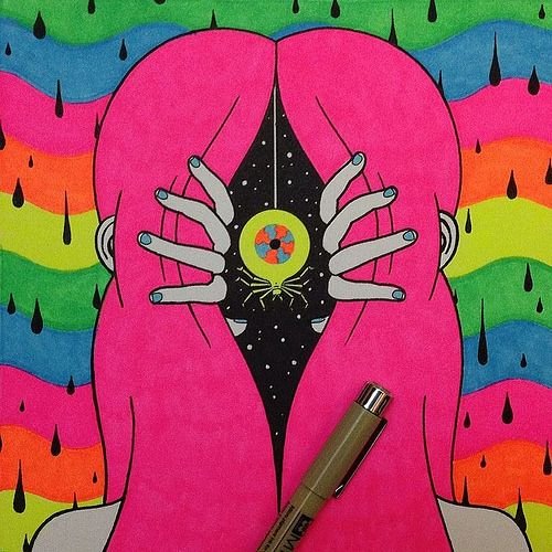 Психоделика рисунки