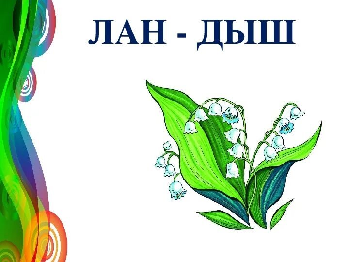 Ландыш рисунок