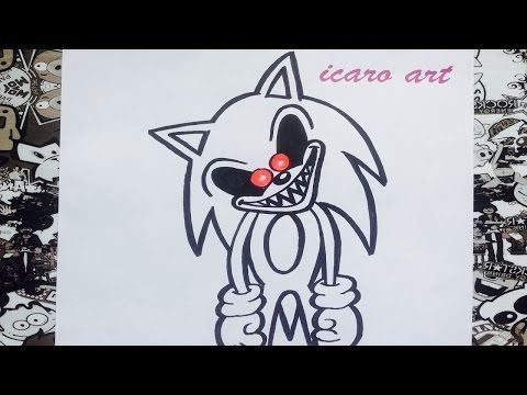 Соник для рисования