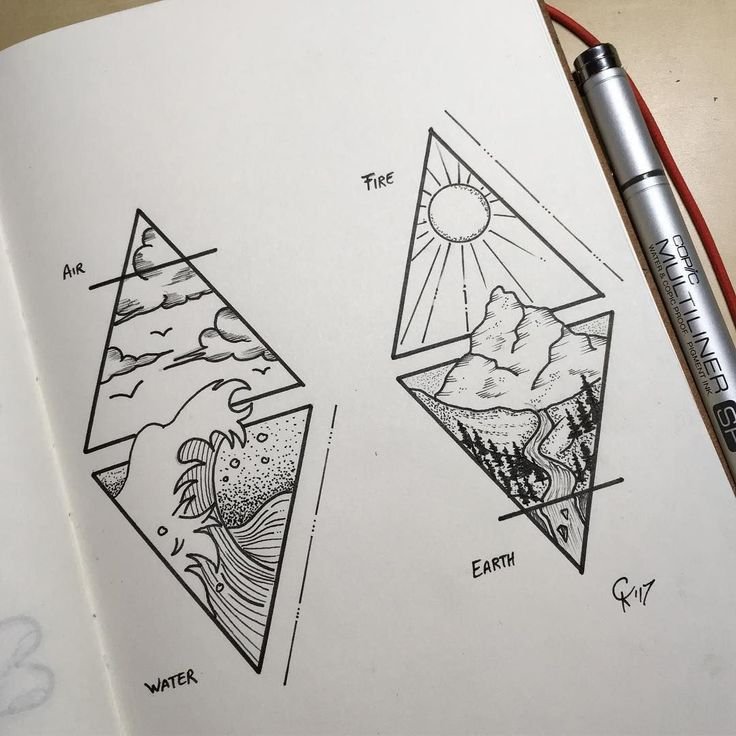 Треугольник рисунок