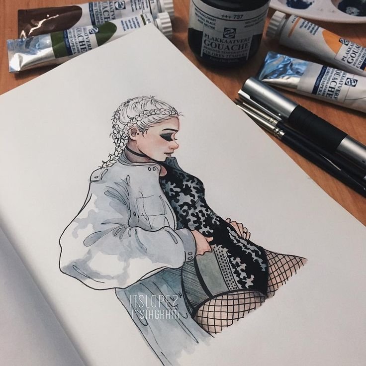 Рисунки для скетчбука