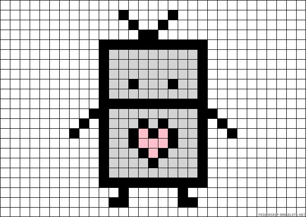 Рисунки по клеточкам маленькие
