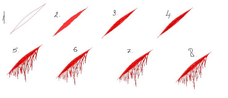 Как рисуются царапины