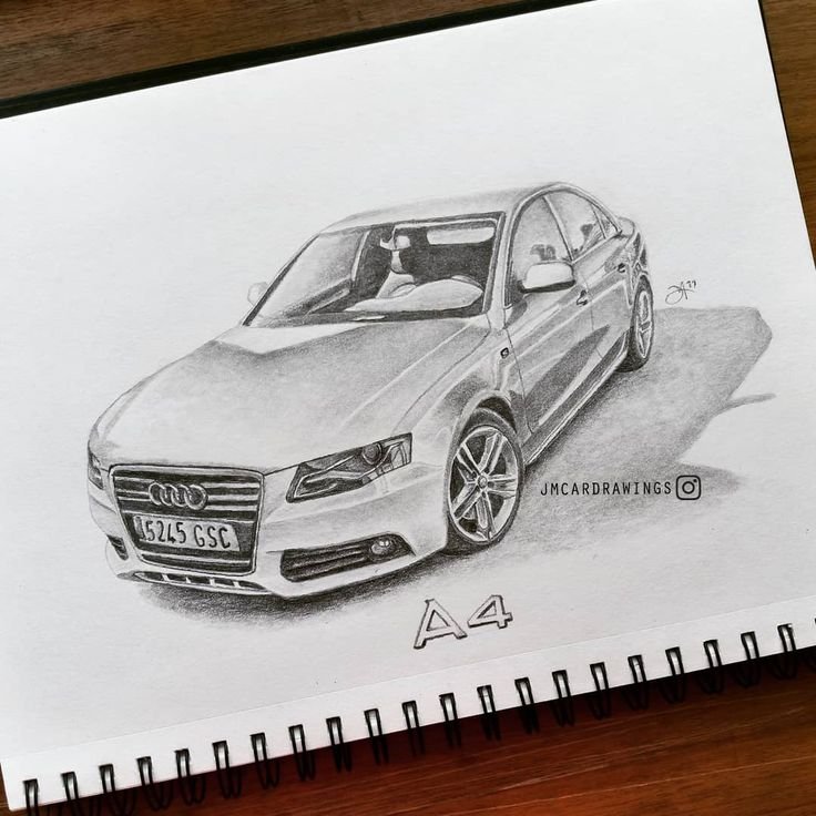 Рисунок Ауди а4