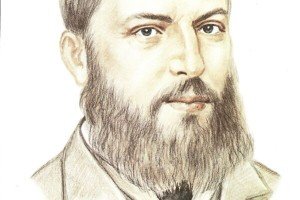 Афанасий Афанасьевич Фет нарисовать портрет