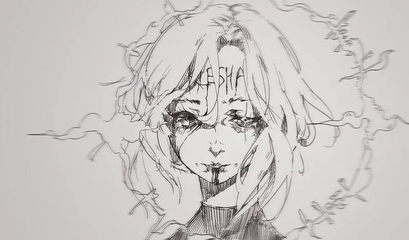 Аниме рисунки карандашом