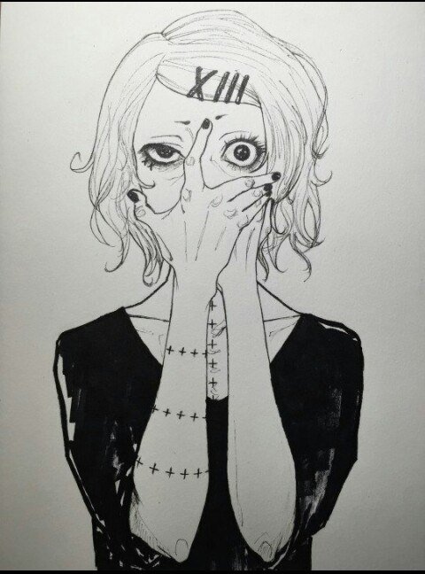 Аниме тату Сузуя Джузо