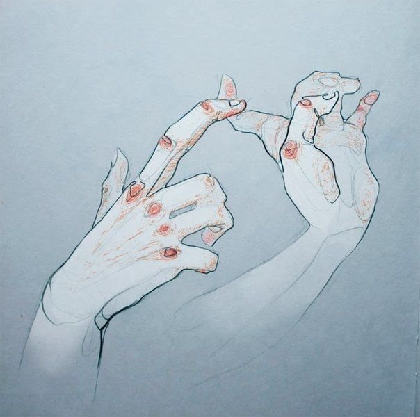 Рука рисунок