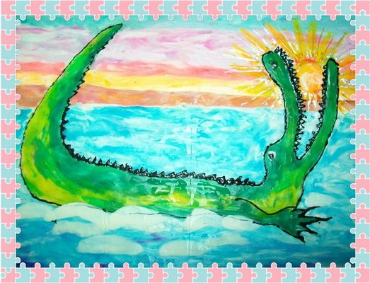 Рисование краденое солнце